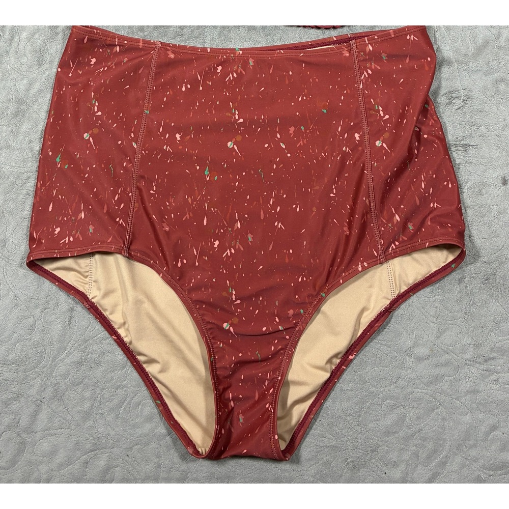 Kortni Jeane High Waisted Tankini Swim Bottoms Lot of 2 Size XL Set of 2 - Picture 6 of 10